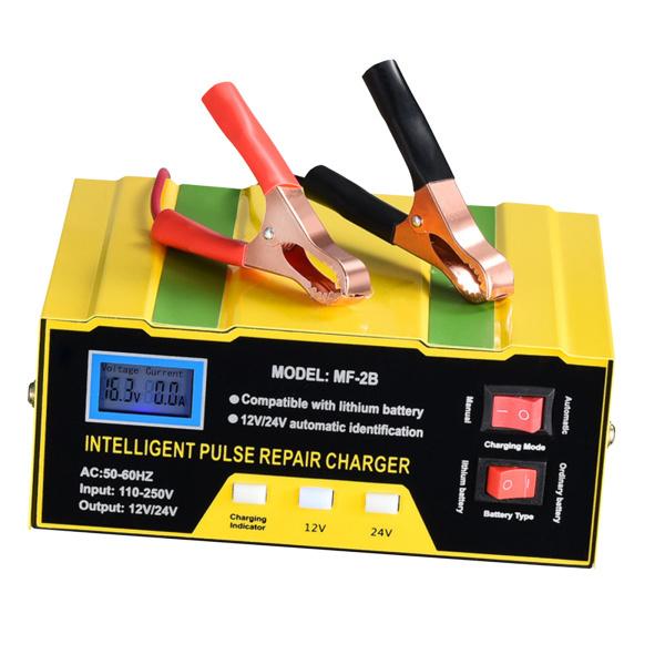 車のバッテリー充電器 10a 12v 24v自動スマート充電器モニター充電バッテリーを維持 適切なリチウム電池 鉛蓄電池 Stkショップ 通販 Yahoo ショッピング