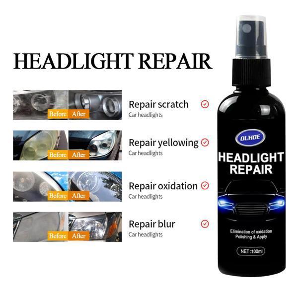 車のヘッドライト修理ポーランド語黄変ライトスクラッチブラー酸化100ml 5493 Stkショップ 通販 Yahoo ショッピング