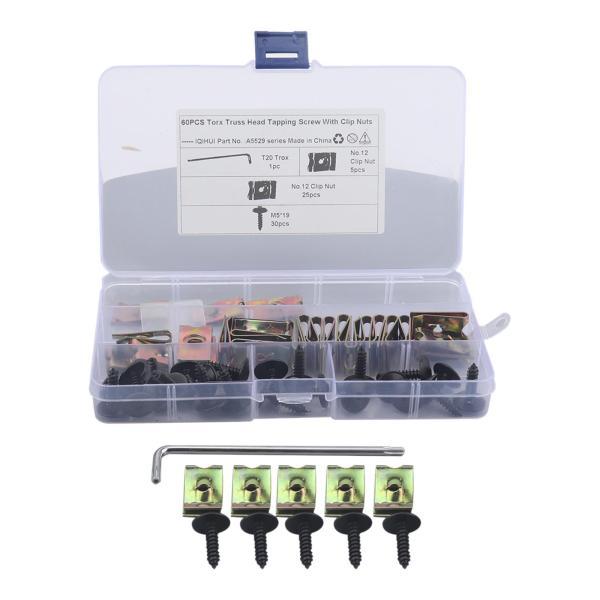 説明:対応車種:2011年から2018年.A3 2014年から2021年.A4 2010年から2016年.部品番号:N90775001.N90892001.機能: 車のスプラッシュガードを車に固定します.ねじ径:M5;ネジの長さ.19mm;...