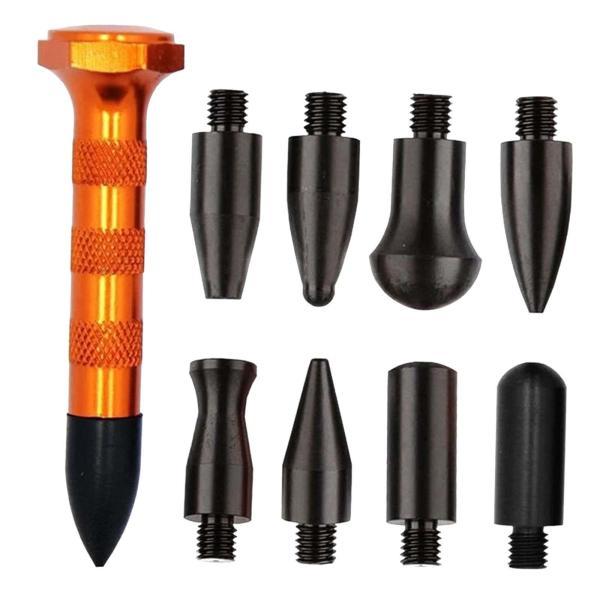 説明:[へこみ修理ツールセット]あらゆる種類のへこみを修復するためのさまざまなサイズの9個のヘッドを備えたプロ仕様の車体へこみ修理ペン.自動車板金のへこみ修理に使用され.効果的にへこみを素早く取り除きます.[高品質]ペングリップは高硬度の高...