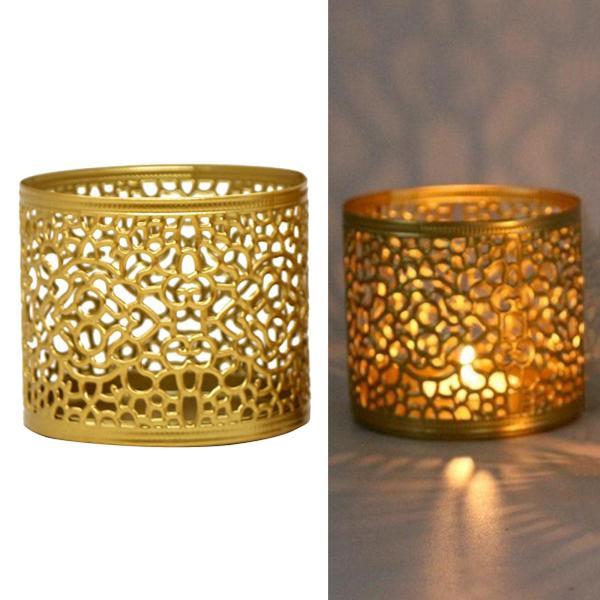 説明:中空のデザインの不規則な花柄のスタイルのキャンドルホルダー.キャンドルを照らすと.テーブルや壁に美しい輝きを放ちます.パーティー.結婚式.ショーウィンドウ.ホテルのクラブなどに最適な装飾.複雑な切り欠きのある鉄の金属から作られています...