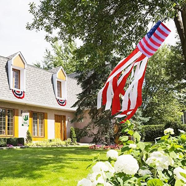 公式 アメリカの旗吹流し風見鶏庭愛国心ぶら下げ装飾13xcm オーナメント オブジェ Www Sustentec Com Br