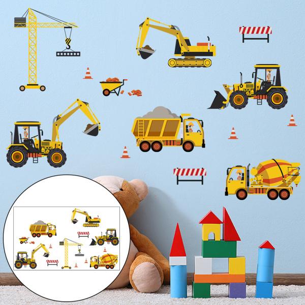 2x車両キッズウォールステッカー建設ウォールステッカー装飾建設車 Stkショップ 通販 Yahoo ショッピング