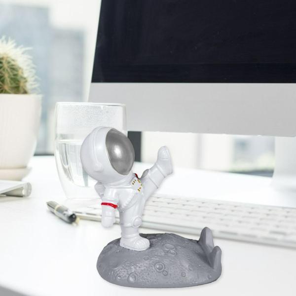 説明:素材:樹脂製.手描きと着色.環境にやさしい.滑らかな表面.耐久性.安定:電話の位置は.転倒や落下を防ぐのに十分安定しています.スマートフォンを水平または垂直に置くと.常に良好な視界が得られます.ユニークなデザイン:月に立って携帯電話を...