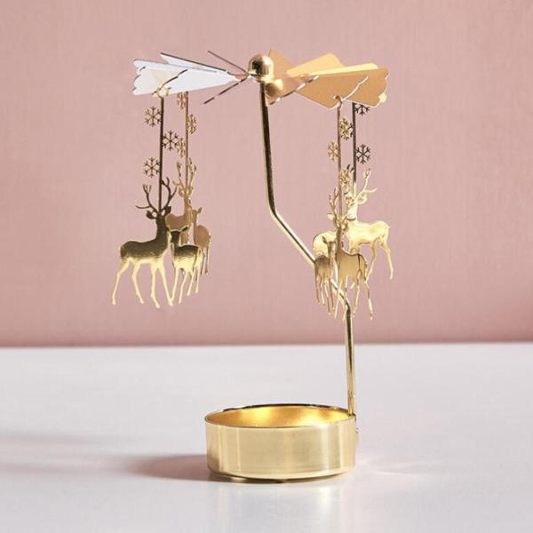 説明:高品質の素材-高品質の金属でできており.丈夫で耐久性があります.組み立てと使用が簡単です.磁気設計により.回転する燭台を保管トレイに自由に交換できます.回転設計-キャンドルから熱を得ると自動的に回転し.風が吹くと回転します.装飾は光を...