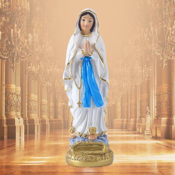 ルネッサンスコレクションのためのルルドの聖母マリア像の置物の女性