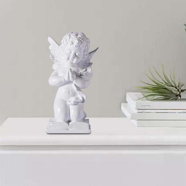 説明:素材: 北欧スタイルのかわいい小さな天使の置物彫刻.高品質で耐久性のある樹脂製.長時間使用.環境保護.絶妙な手工芸品: 鮮やかなディテールの聖なる天使.手彫りのフィギュアはご自宅の装飾に最適です.装飾品: 耐久性のある美しい外観.精巧...