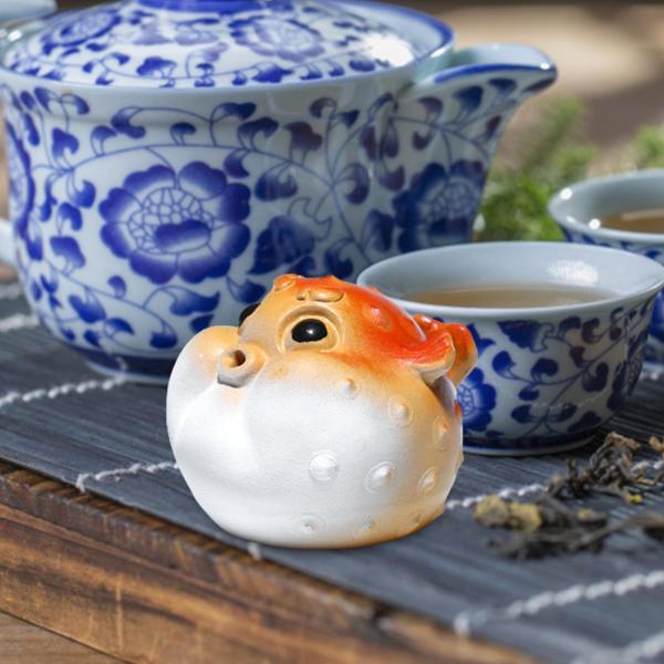 説明:[絶妙な形状]フグの置物の鮮やかでリアルな彫刻.サイズは5.9cmx4.9cmx4.4cm / 2.32インチx1.93インチx1.73インチ.モダンでクラシック.[プレミアム素材]ミニチュア動物の像は.高品質の紫色の粘土素材で作られ...