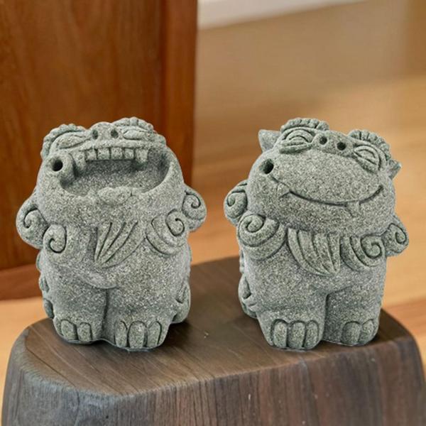 説明:[プレミアム素材]: 高級緑砂岩素材で作られた風ライオン像の置物は頑丈で耐久性があり.表面は滑らかです.[鮮やかなディテール]:風ライオン像の装飾品には.生き生きとした正確なディテールがあり.生き生きとしています.本物そっくりの風ライ...