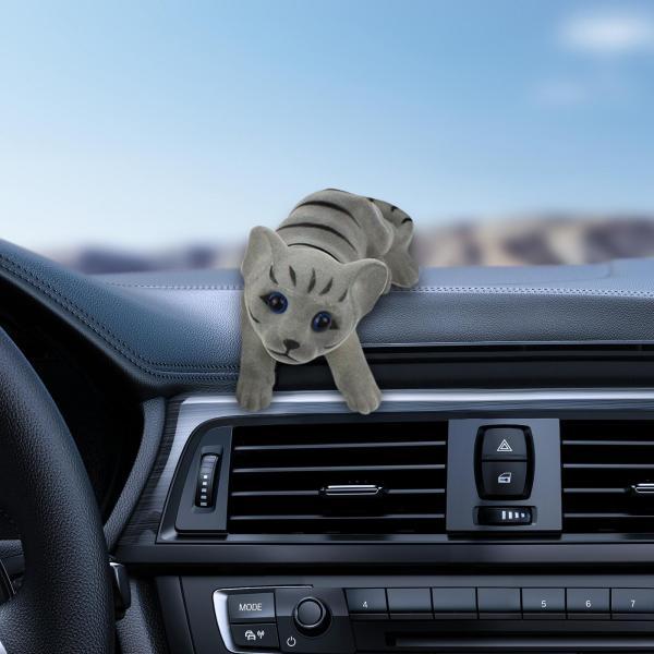 車のダッシュボード装飾うなずき猫オーナメントインテリアアクセサリー