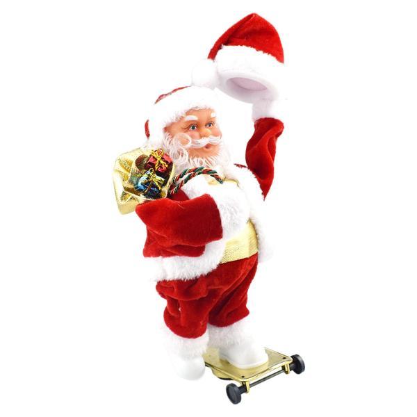 ヴィンテージ　サンタクロース　光る　踊る　クリスマス 踊って歌う音楽サンタエレクトリックサンタおもちゃ面白い歌って