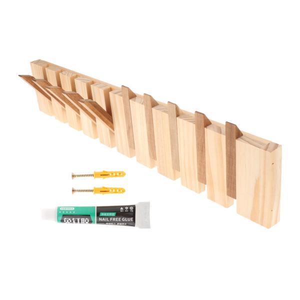 説明:[クリエイティブなデザイン]この製品は壁に取り付けられた目に見えない無垢材のコートフックで.ピアノの鍵盤に似せてクリエイティブにデザインされており.寝室や玄関にユニークな雰囲気を加えるのに最適です. [高級素材]ポーチハンギングコート...