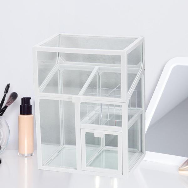 説明:[効率的な整理]: このメイクアップオーガナイザーは透明な蓋が付いており.メイクブラシ.口紅.マスカラを整理するのに最適です.化粧台のスペースを節約し.テーブルトップを整理整頓するのに役立ちます. [デザイン]: メイクブラシホルダー...