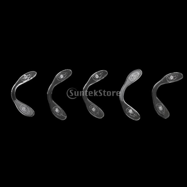 説明:説明:高品質でソフトPVCメガネの規定.光学ノーズパッドメガネを快適に固定します. .発汗時に眼鏡が滑らないようにしてください.キッズ結合ノーズパッド色:クリア材質:シリコーンタイプ:結合サイズ:4.5cm / 1.7inパッケージに...