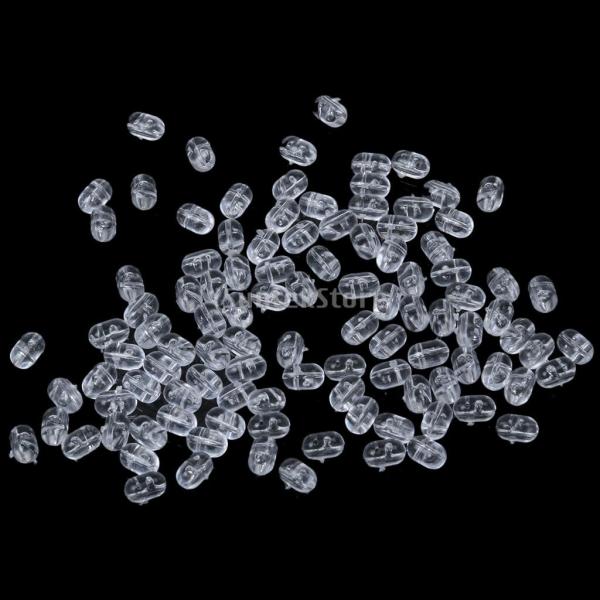 説明: 材質:環境PE カラー:透明穴の直径:約0.8ミリメートル/ 0.03インチサイズ:約5×8ミリメートル/ 0.19のx 0.31インチウォブリングとローリングの適切な組み合わせに使いやすいです新入生のためのグレート パッケージに含...