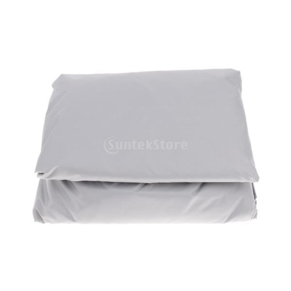 説明:説明:防水.防塵.耐紫外線オフシーズンの保管やクイックカバーとして最適です蓄積物.太陽.雨による損傷から保護することができますボートカバーの底は.より安全性を提供するために調整可能ですビーチや裏庭でボートを保護する素材:オックスフォー...