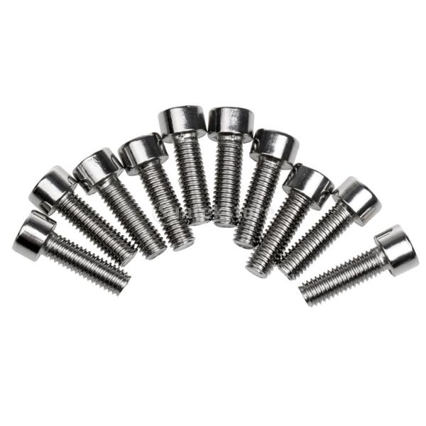 １０個 M5 * 15 ステンレス 自転車 水ボトル ケージ ボルト ホルダー 