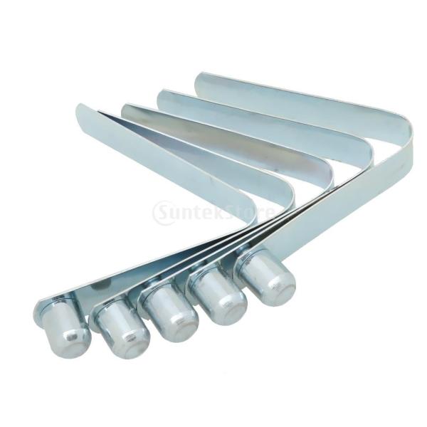 説明:伸縮設計に一緒に置かれる正方形又は円形の管で使用することができます錆に簡単ではありませんピンタイプ：ソリッドシングルピン直径：約8ミリメートル幅：約10ミリメートル材質：ステンレス鋼カラー：シルバーパッケージに含まれるもの: 5×カヤ...