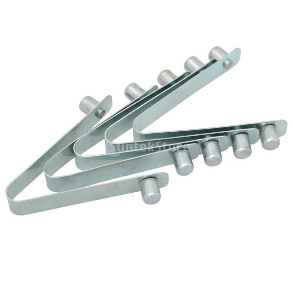 説明:伸縮設計に一緒に置かれる正方形又は円形の管で使用することができます錆に簡単ではありませんピンタイプ：soildダブルピン直径：約9ミリメートル幅：約12ミリメートル材質：ステンレス鋼カラー：シルバーパッケージに含まれるもの: 5×カヤ...