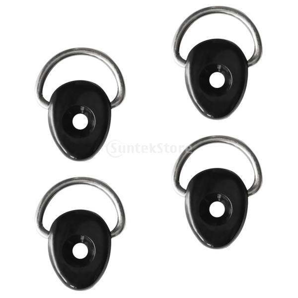 説明:ほとんどのカヤックに最適です。 簡単にフックのループをピボット。 単一M5に組み立て含まれていないネジ。 サイズ：約。 37 X  X 8.5ミリメートル/ 1. X 1.81 X 0.33インチ後部座席残り、脚ストラップ、パドルリー...