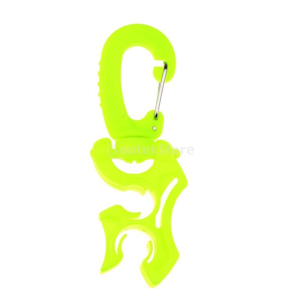 説明:ホース最大2本低/高圧ホース、レギュレータ、を保持するのに最適です。 機器を保護し、必要な場所に保管します。 簡単なスナップデザイン。あなたのBCDの簡単なクリップ。 クリップが回転して折り畳まれます。 あなたの潜水用具のホースを安定...