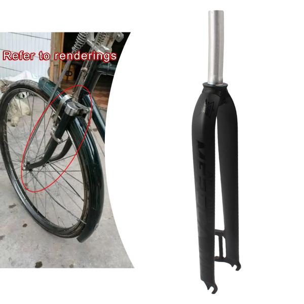 マウンテンバイクフロントフォークmtb自転車リジッドディスクブレーキフォークブラック Stkショップ 通販 Yahoo ショッピング