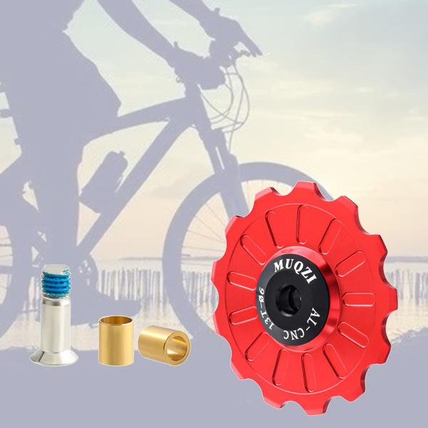 自転車リアディレイラープーリー11t 17tジョッキーホイールガイドローラー13t赤 Stkショップ 通販 Yahoo ショッピング