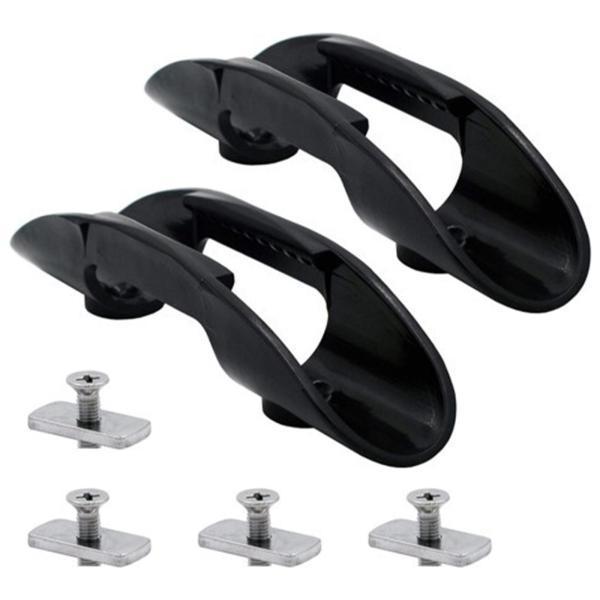 説明:高品質のABSプラスチック製で.耐久性があり.安全性と保管性があります.サイズ:15x5cm / 5.91x1.97inch.大部分のカヤックで動作します.使いやすく.取り付けも簡単で.パドルが滑り落ちないようにしっかりと保持します....