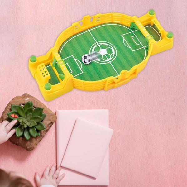 テーブル フットボール ゲーム 親子 インタラクティブ おもちゃ デスクトップ フットボール ゲーム 家族 子供用 , 黄色