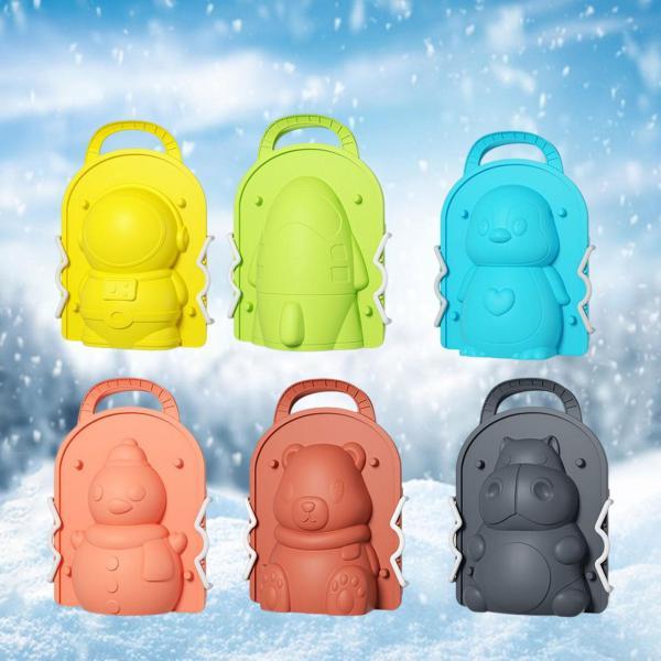 説明: キット: 幼児の子供のアクティビティの組み立てブロック.雪だるまのアウトドアの楽しみのためのスノーボール クリップ.素材: 高品質のPP製.安全.無臭.耐久性があり.お子様に適しています.美しくデザインされた形:このスノーボールホル...