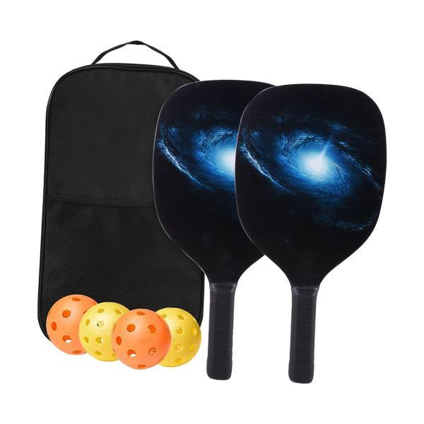 説明:パッケージ内容: ピックルボールパドル2個.ボール4個.収納バッグ1個.素材: ピックルボールパドルは.高品質の木材.優れた職人技.耐久性で作られています.特徴: パドルには快適なグリップ ハンドルが付いており.手が滑るのを最小限に抑...