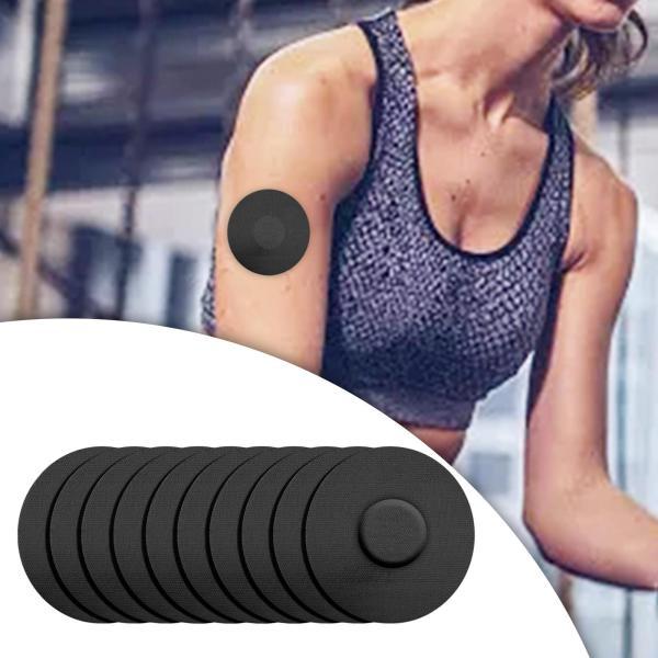 説明:パッケージ内容: センサー粘着パッチ10個.十分な量で.さまざまなスポーツに対応できます.[はがしやすくてベタつかない]センサーカバーはとても使いやすいです.肌に貼るだけです.素材: 通気性に優れた伸縮性のあるファブリック素材が.汗や...