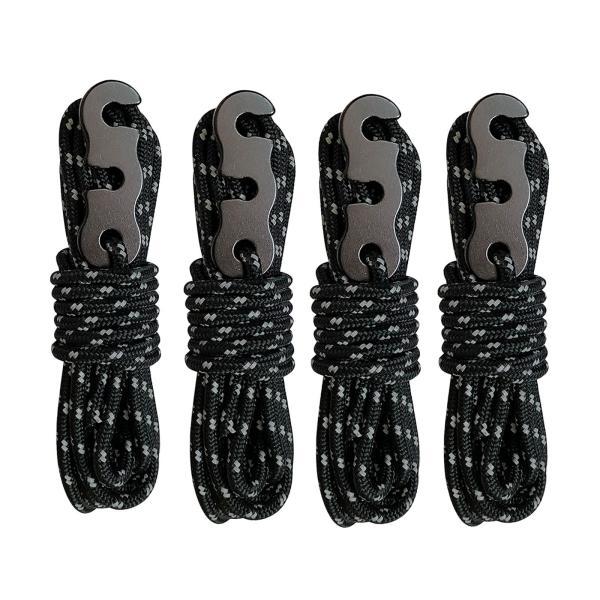 説明:[ロープアジャスター付き]:キャンプロープにはロープアジャスターが装備されており.簡単かつ迅速に調整できます.[プレミアム素材]:テントプルコードは高品質のナイロン素材で作られており.壊れにくく.引き裂きに強く.耐摩耗性があり.強くて...