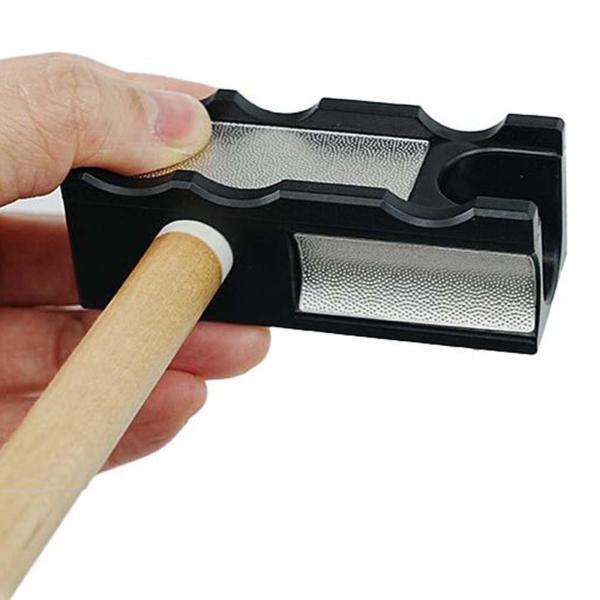 プールキューチップ修理ツール、ビリヤードメンテナンス、プロ仕様の耐久性のあるビリヤードキュー修理ツール、研磨用