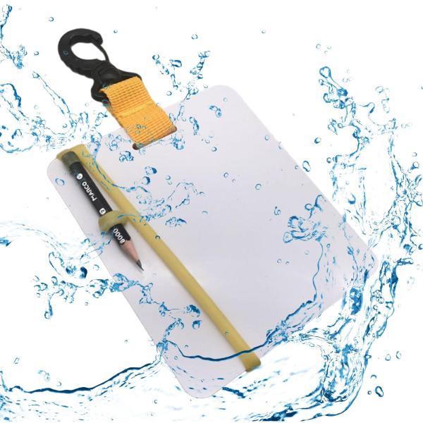水中書き込みスレート 書き込みダイブスレート メモパッド 水中ワードパッド スキューバ書き込みスレート 水泳用 アウトドア ダイバー 大人