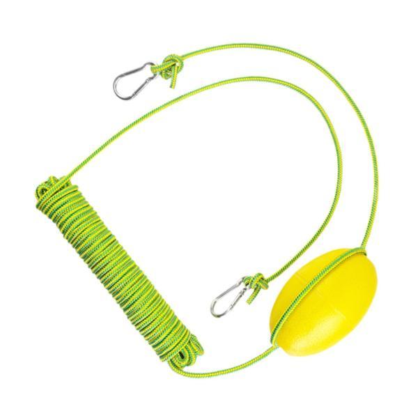 説明:[パッケージ]: 30 フィート (9.1 メートル) 5mm ナイロンコードと PVC フロート 1 個. [特徴]: ロープの端に 304 ステンレススチール製カラビナが 2 つ装備されたマリンロープ牽引ライン. [ポータブル]:...