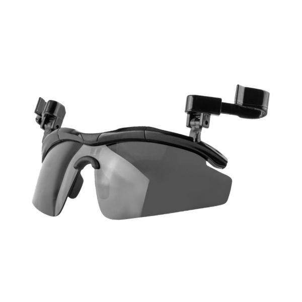 説明:[素材とサイズ]: このアウトドア用偏光サングラスはPC素材で作られており.軽量で信頼性が高く.長寿命です.サイズ: 13.8cm/5.43インチ. [ユニークなデザイン]: 耳にかける従来のサングラスとは異なり.このサングラスはユニ...