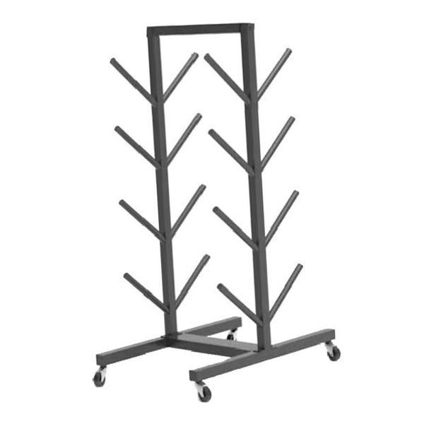 スケートボードラック スキー＆スノーボード収納ラック ホイール付き