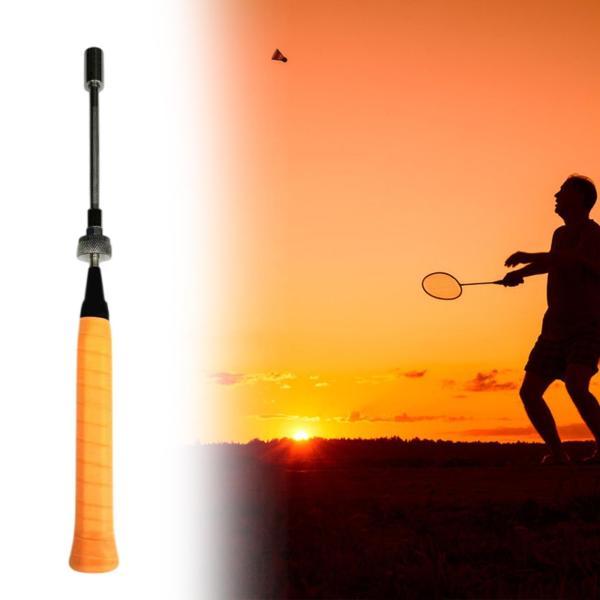 説明:[商品名]: バドミントンラケットトレーナー 力装置 力スティック 音 バドミントンラケット 指 腕 力 練習 熟練 力[プレミアム素材]: 高品質の木材と金属で作られたこのスイングトレーナーは.耐久性と長持ちするように作られており....