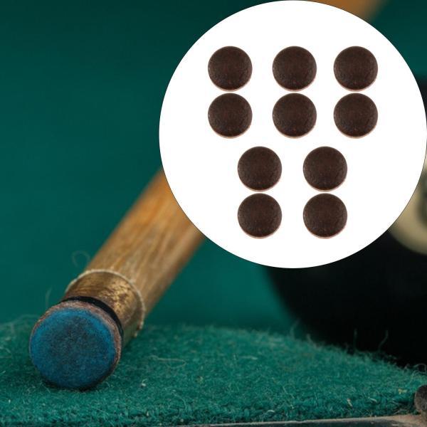 説明:[交換用チップ]: このキットには.高硬度のビリヤードキューチップが10個含まれており.プールキューの摩耗したチップの交換に最適です. [高品質素材]: 高級 PU 素材で作られたこれらのキューチップは.優れた耐久性と弾力性を備え.安...