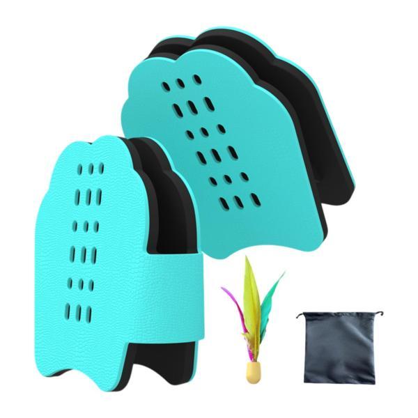 説明:[高品質素材]: 高品質のEVA素材で作られたバドミントンハンドラケットは丈夫で通気性があり.繰り返しプレイしても長時間使用できます[家族で楽しめるアウトドア]: 屋外の親子ゲーム用に特別に設計されています. .これらのウェアラブルパ...