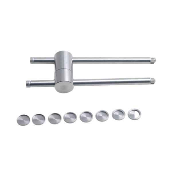 説明: versatile汎用サイジング]:このキューチッププレスツールは.10.3 mmから13.8 mmの範囲のチップサイズに対応するように設計されており.さまざまなビリヤードキューに非常に汎用性があります.毎回素晴らしいフィット感を確...