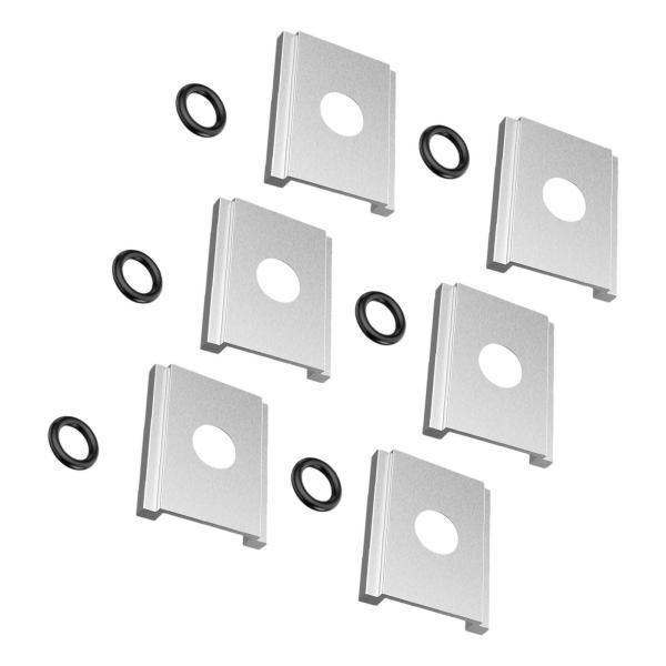 説明: versatile互換性]:これらのアルミニウムカヤックアダプターは.幅1/2インチのヘッドTボルト用にトラック用に設計されており.さまざまなセットアップに汎用性の高い適合を保証します[アルミニウム構造]:アルミニウムから作られてい...