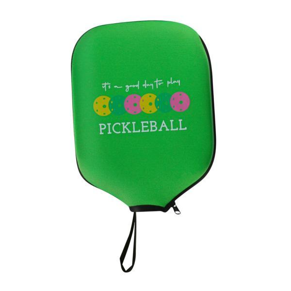 説明: rasteのほとんどのラケットに適しています]:28.5 cmx21.5 cm/11.22 inchx8.46インチの寸法で設計されたこのピクルスボールラケットカバーは.ほとんどのピクルスボールラケットに合わせて調整され.ぴったりと...