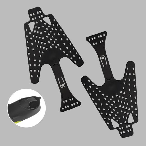 説明:[プレミアム素材]: ダイビングフィンシューズサポートは.高品質のTPE素材で作られており.柔らかくて手触りが良く.弾力性が強く.耐摩耗性と頑丈さを備え.自由に曲げて使用でき.変形しにくいです. [中空デザイン]:ダイビングフィンシュ...