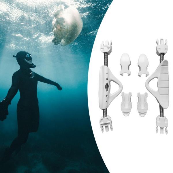 説明:[頑丈な構造]: 高級ステンレススチールとTPRで作られたこのダイビングフィンストラップは.ダイビングの過酷な条件に耐え.長期間の使用を保証するように設計されています. [スプリングデザイン]: ダイビングフィンヒールストラップのスプ...