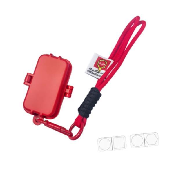 ビリヤードチョーク収納ボックスオーガナイザーチョークチップケースゲーム用屋内プレーヤー用レッド