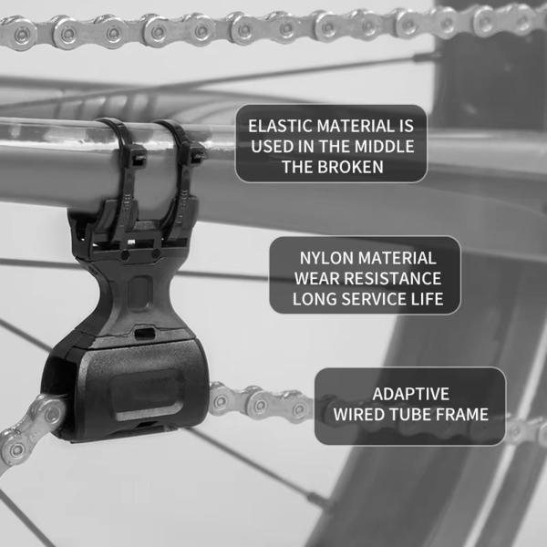 マウンテンバイクチェーンリテーナーリテンションチェーン実用的、ナイロン、アクセサリー、簡単取り付けチェーンガイドテンショナー