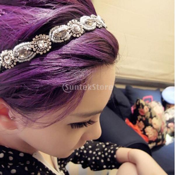 レディース クリスタル ビーズ ヘアバンド カチューシャ ターバン 髪飾り おしゃれ Buyee Buyee Japanese Proxy Service Buy From Japan Bot Online