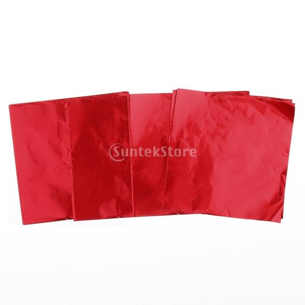 説明：  100pcsチョコレートキャンディーホイルの包み紙キャンディ、チョコレート、ケーキやキャンドルのパッケージのための理想的なカラフルなデザイン、あなたのDIY手作りの工芸品のための良い装飾あなたの友人のためのパーティー、結婚式、誕生...